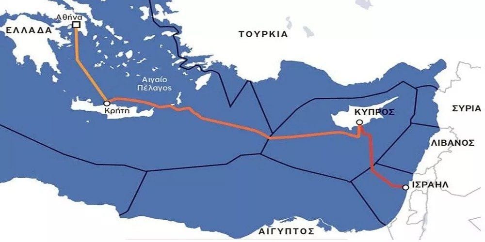 Проект подводного кабеля Кипр — Греция — Израиль застопорился из-за спора с Турцией