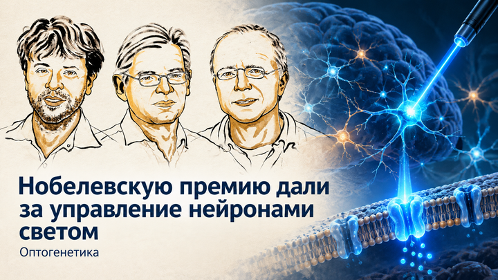 Нобелевскую премию по физиологии и медицине дали за способ включать и выключать клетки мозга светом