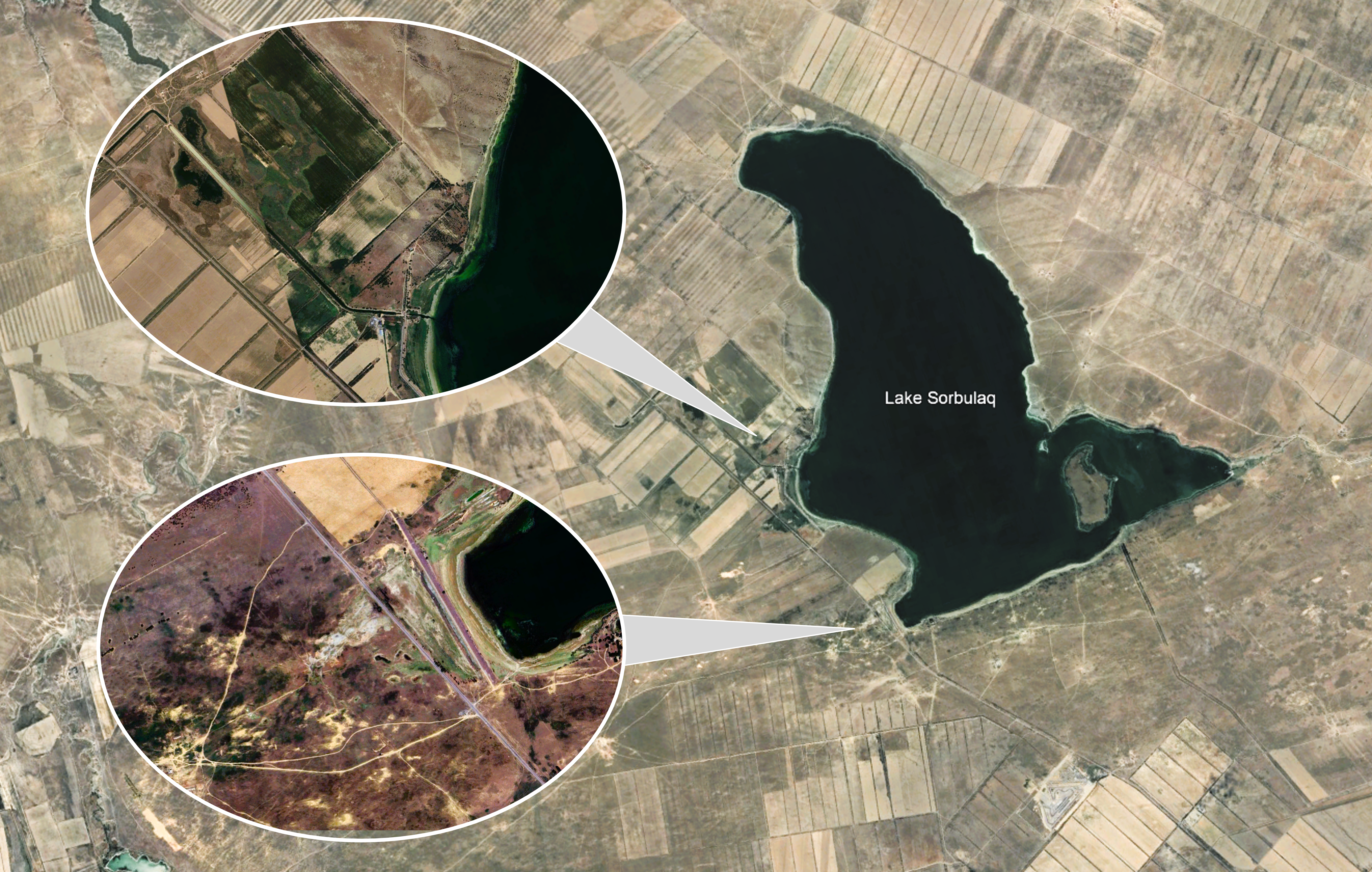 риски озера Сорбулак