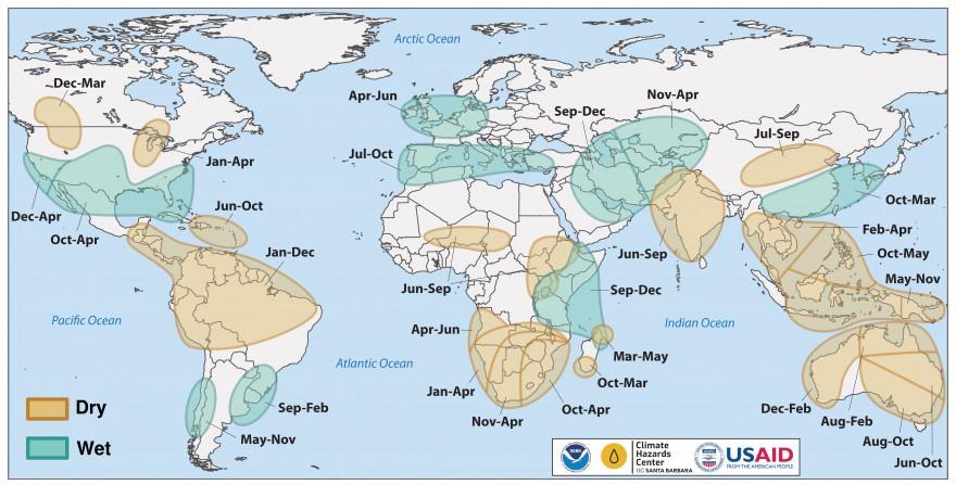 Эффект Эль-Ниньо в Казахстане